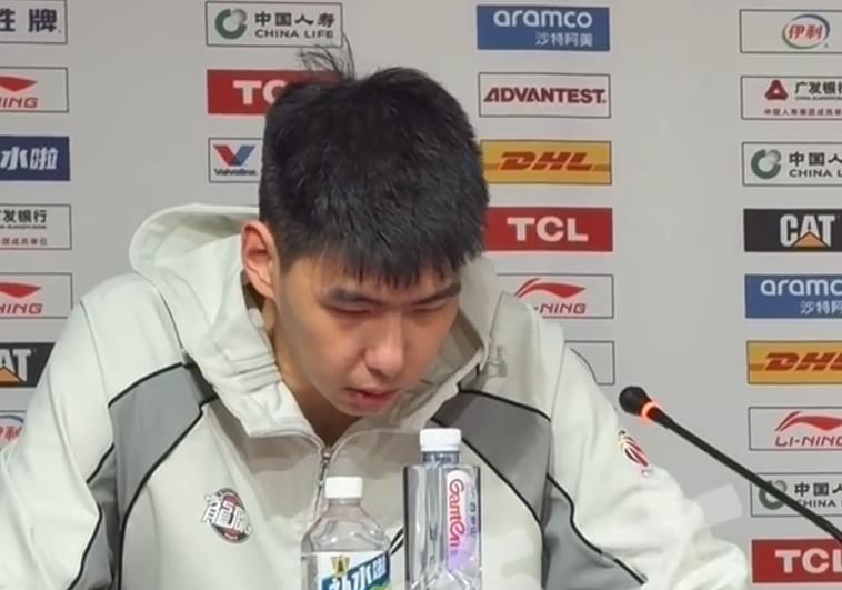 广州胜同曦发布会!徐昕反思失误+谈全明星话题,郭昊文总结不足