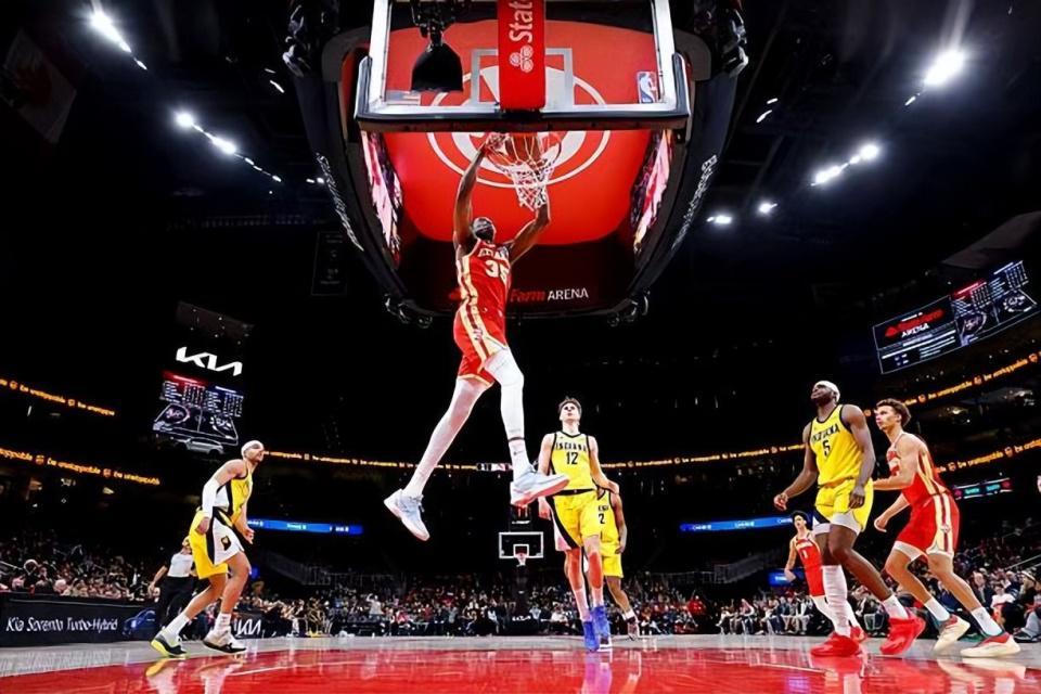 mk体育-在湖人没打出来,但内线新星加盟老鹰后立刻打出了亮眼的表现?